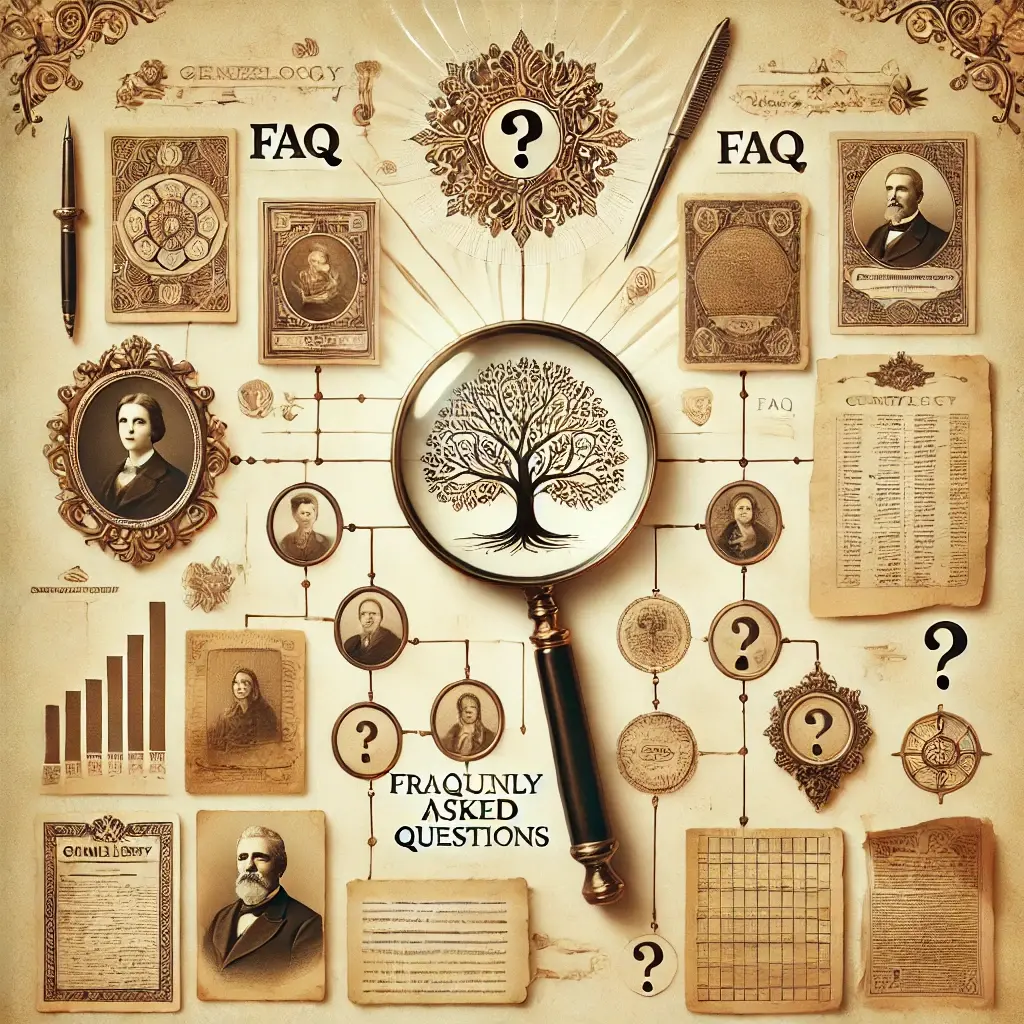 základní otázky a odpovědi pro začínající genealogi se zajmen o tvorbu vlastního rodokmenu